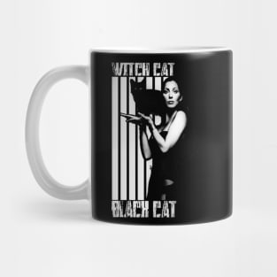 witch cat is black cat Mug